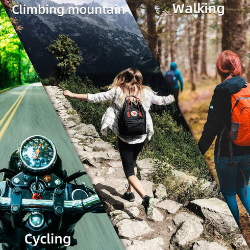 Anti-Slide Backpack Strap Clip Mount for Phone 360 Degree Rotary Backpack Clamp Mount for Video Recording...